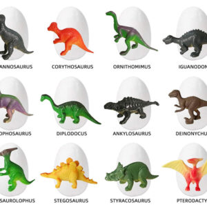 Archeologijos rinkinys 12 didelių kiaušinių + kortelės „Atrask dinozaurų pasaulį“ ZA4999 - Image 5