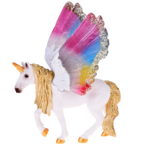 Pasakų figūrėlė arklys Vienaragis Pegasas su sparnais ZA5019 - Image 2