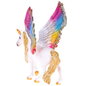 Pasakų figūrėlė arklys Vienaragis Pegasas su sparnais ZA5019 - Image 3