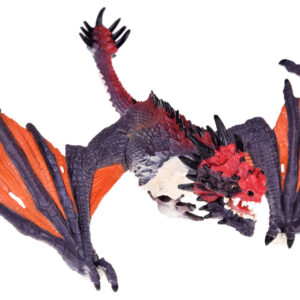 Pilka ir oranžinė Dragon žaislinė figūrėlė 21 cm ZA5022 - Image 2