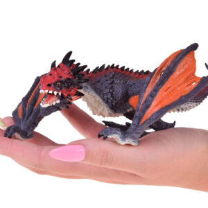 Pilka ir oranžinė Dragon žaislinė figūrėlė 21 cm ZA5022 - Image 6