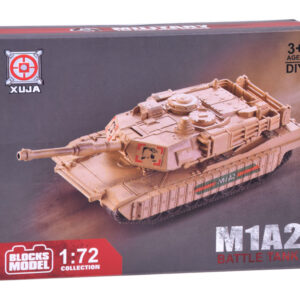 Abrams M1A2 konstruktorius amerikietiškas tankas tanko modelis 1:72 ZA5024 - Image 6