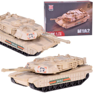 Abrams M1A2 konstruktorius amerikietiškas tankas tanko modelis 1:72 ZA5024