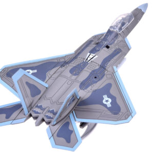 Konstruktoriaus rinkinys reaktyvinio lėktuvo modelis F-22 1:100 ZA5027 - Image 5