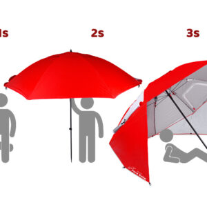 Bari Para Sole paplūdimio skėtis UPF 50+, puikiai tinkantis paplūdimiui ir sodui SP0784 - Image 3