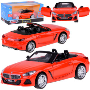 Metalinis automobilio kolekcinis modelis BMW Z4 M40i kabrioletas su šviesomis ZA5049