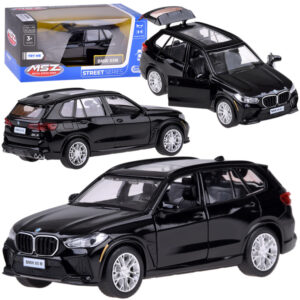 Kolekcinis metalinis automobilio modelis BMW X5M su šviesos ir garso efektais ZA5050
