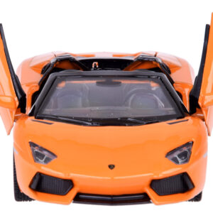 Automobilio metalinis modelis Lamborghini Aventador Roadster 1:32 interaktyvus ZA5053 - Image 5