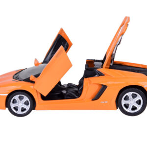 Automobilio metalinis modelis Lamborghini Aventador Roadster 1:32 interaktyvus ZA5053 - Image 3