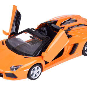 Automobilio metalinis modelis Lamborghini Aventador Roadster 1:32 interaktyvus ZA5053 - Image 2