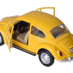 Kolekcinis automobilis Volkswagen Classical Beetle 1967 1:36 metalinis automobilis su šviesos ir garso efektais ZA5055 - Image 7