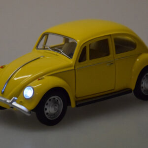 Kolekcinis automobilis Volkswagen Classical Beetle 1967 1:36 metalinis automobilis su šviesos ir garso efektais ZA5055 - Image 8