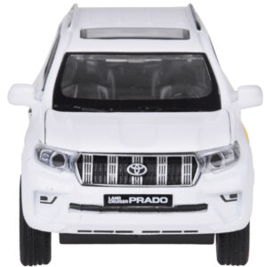 Metalinis automobilio modelis TOYOTA LAND CRUISER PRADO su šviesos ir garso efektais visureigis ZA5056 - Image 8