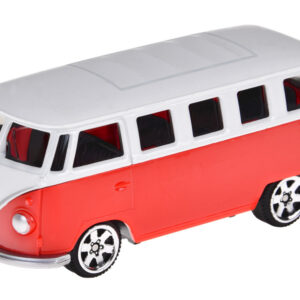 Licencijuotas metalinis automobilis Volkswagen T1 1:56 su pakabos spyruokle ZA5063 - Image 2