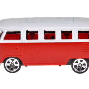 Licencijuotas metalinis automobilis Volkswagen T1 1:56 su pakabos spyruokle ZA5063 - Image 3