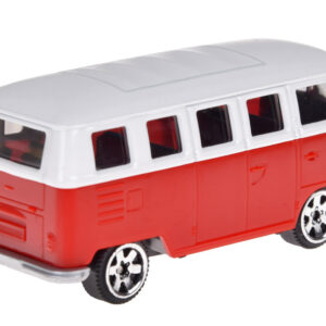 Licencijuotas metalinis automobilis Volkswagen T1 1:56 su pakabos spyruokle ZA5063 - Image 4