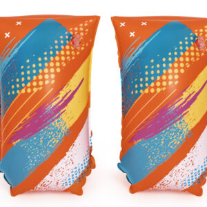 Bestway spalvingos plaukimo rankovės L/XL drugeliai 32274 - Image 2