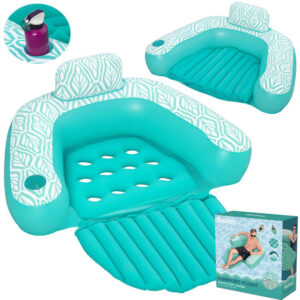 Bestway pripučiama vandens kėdė Deluxe Comfort Plush 145x120cm 43719