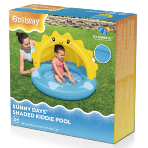 Bestway pripučiamas baseinas su stogeliu SUN 101cm x 97cm 52637 - Image 8