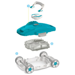 Automatinis baseino valymo robotas Bestway AquaTronix G200 58765 - Image 3