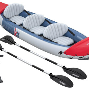 Bestway pripučiamas baidarės modelis Rapid X3, 3 vietų + irklai, krepšys 381x100 cm 65132 - Image 2