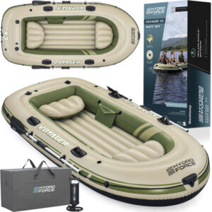 Bestway pripučiamas pontonas + irklai 294 x 137cm Voyager X3 plausto rinkinys 65164