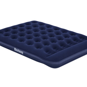 Bestway 2 vietų pripučiamas kempingo čiužinys 203x152 – su integruota kojine pompa 67226 - Image 2