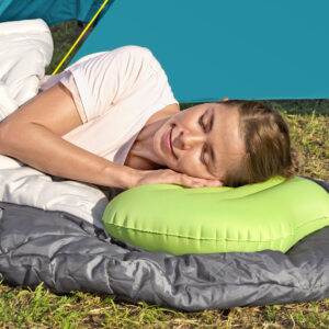 Bestway pripučiama kelioninė pagalvė WanderLite ŽALIA 42cmx30cm 69624 - Image 4