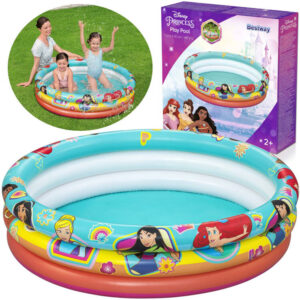 Bestway pripučiamas baseinas Disney Princess vaikiškas baseinėlis 122x30cm 91099