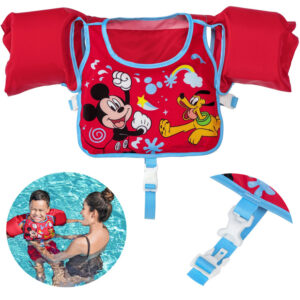 Bestway plaukimo liemenė su rankovėmis 3-6 m. Mickey Mouse 9101C