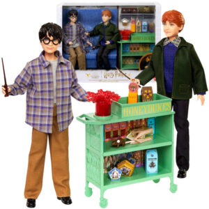 Didelis Mattel Harry Potter lėlių rinkinys Ronas Hogvartso traukinyje ZA5082