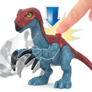 Jurassic World rinkinys Imaginext figūrėlės Therizinosaurus + Owen ZA5096 - Image 3