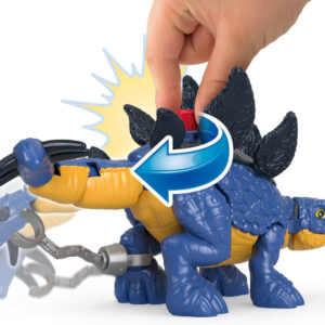 Jurassic World rinkinys Imaginext figūrėlės Stegosaurus + Dr. Grant ZA5097 - Image 3