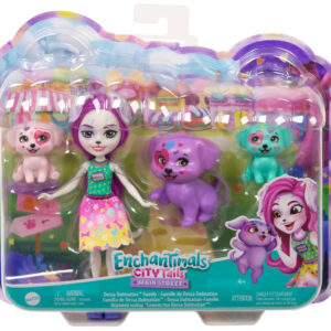 Enchantimals Dessa Dalmatian lėlė su žavinga dalmatinų šeimynėle ZA5103 - Image 7