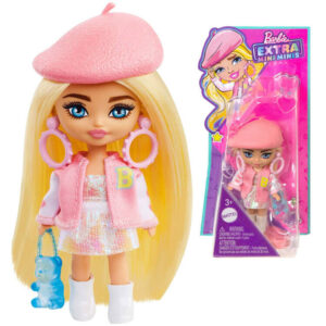 Stilinga madinga lėlė Barbie Extra Mini Minis su berete HLN48 ZA5105C