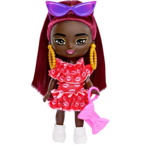 Stilinga madinga lėlė Barbie Extra Mini Minis HLN47 ZA5105 D - Image 5