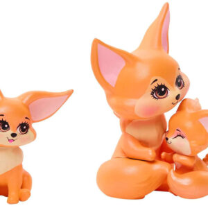 Enchantimals Filigree Fox lėlė, lapių šeimos rinkinys, Perk ZA5106 - Image 5