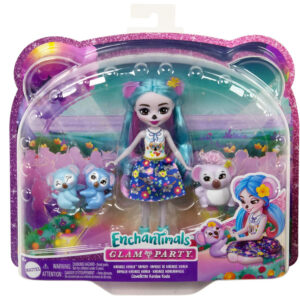 Enchantimals Kwala Koala pandų šeimos lėlė Joette ZA5107 - Image 4