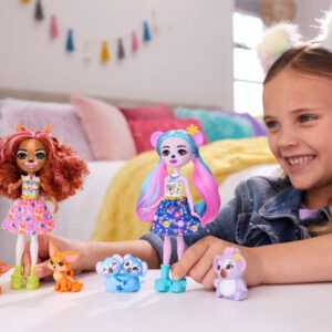 Enchantimals Kwala Koala pandų šeimos lėlė Joette ZA5107 - Image 3