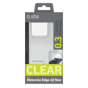 SBS Skinny dėklas skirtas Motorola Edge 60 Neo - skaidrus - Image 2