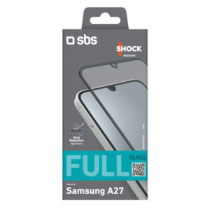 SBS Full Cover Tempered Glass for Samsung Galaxy A27 - Image 2
