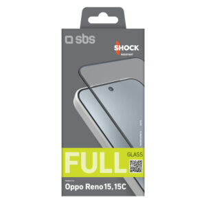 SBS Full Cover Apsauginis stiklas skirtas Oppo Reno 15 - Image 2