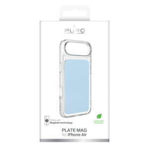 Puro Plate Mag dėklas skirtas Apple iPhone 17 Air suderinamas su MagSafe - žydros spalvos - Image 2
