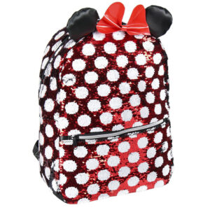 Disney Minnie Mouse žavinga stilinga kuprinė su blizgučiais 40 cm AP0007 - Image 2