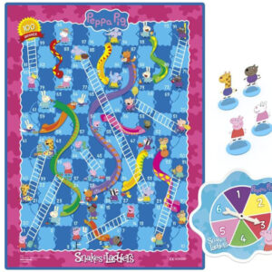 Hasbro stalo žaidimas „Gyvatės ir kopėčios“ su Peppa Pig ir jos personažais GR0672 - Image 8