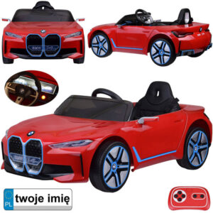 Akumuliatorinis elektromobilis vaikams BMW i4, nuotolinio valdymo pultas PA0310 CZ