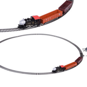 Klasikinis elektrinis traukinys garvežys su H0 valdymo pultu 1:87 RC0643 - Image 2