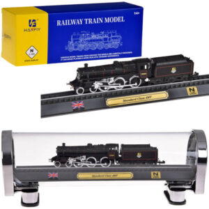 Elegantiškas kolekcinis lokomotyvo modelis Standard Class 4MT 1:160 RC0650