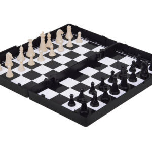 Žaidimų rinkinys 3in1 šachmatai, šaškės, kiniški šachmatai MAGNETINIS strateginis GR0676 - Image 7