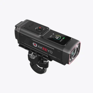 AKEEYO 730Pro 4K Handlebar Video Recorder Sports Camera for Bikes and Motorcycles - juodos spalvos - Image 3
